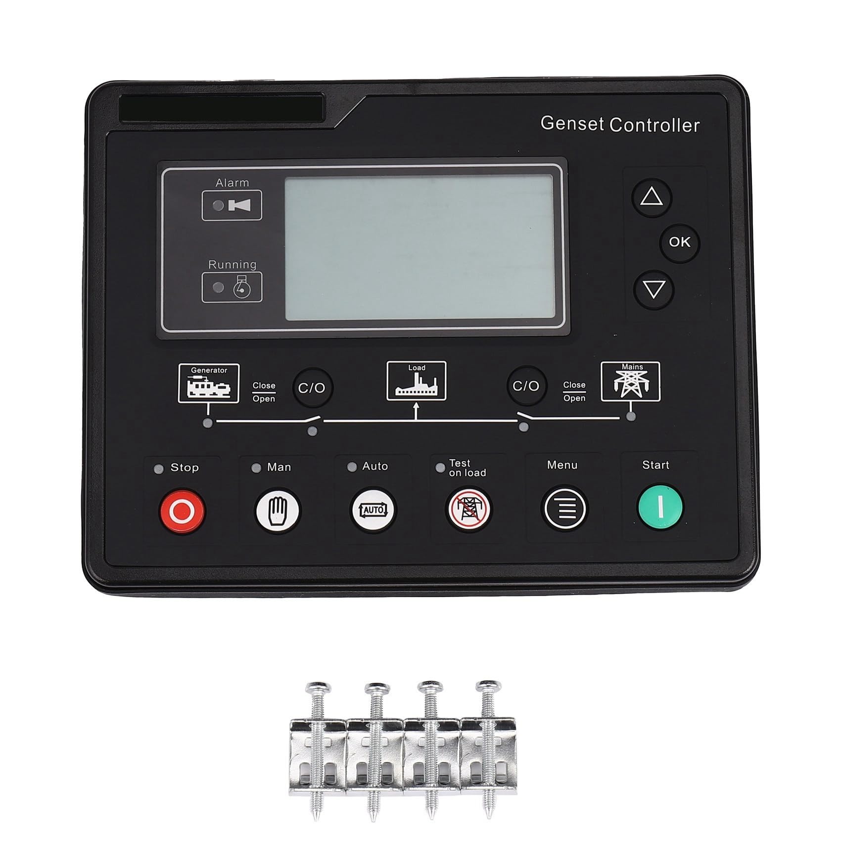 6120U AMF Generator zestaw kontrolerów LCD automatyczny generator ats kontrola Box Terminal ładowanie tablicy generator część 6120