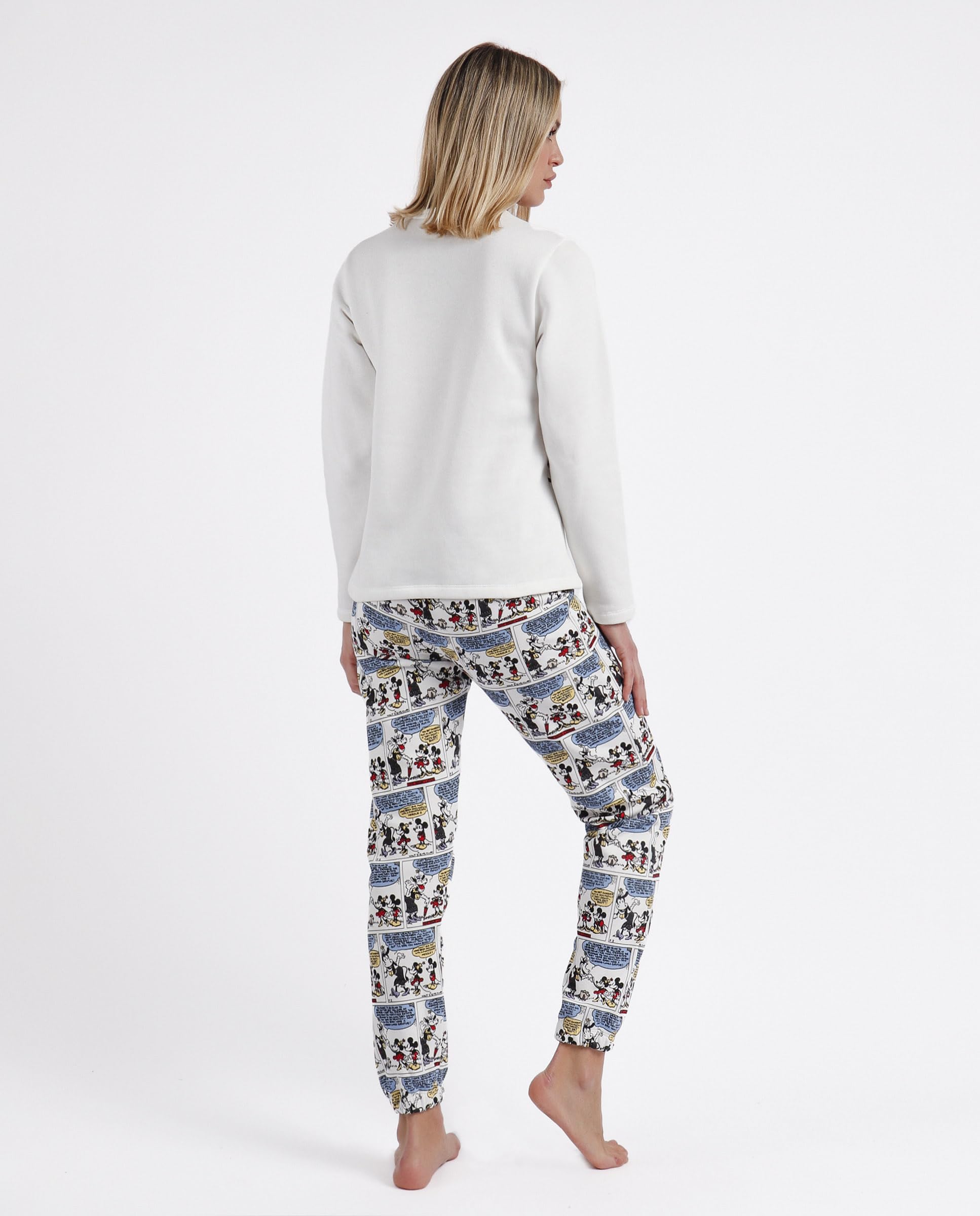 Disney Pijama Manga Larga Comic Love para Mujer