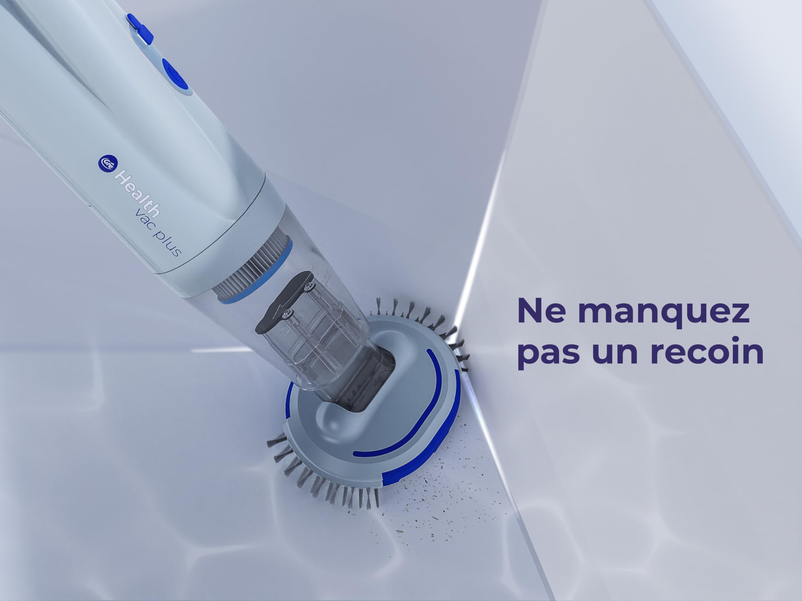 Gre CSPAN Health Vac Nettoyeur de Fond Batterie spas et piscines Hors Sol Sol