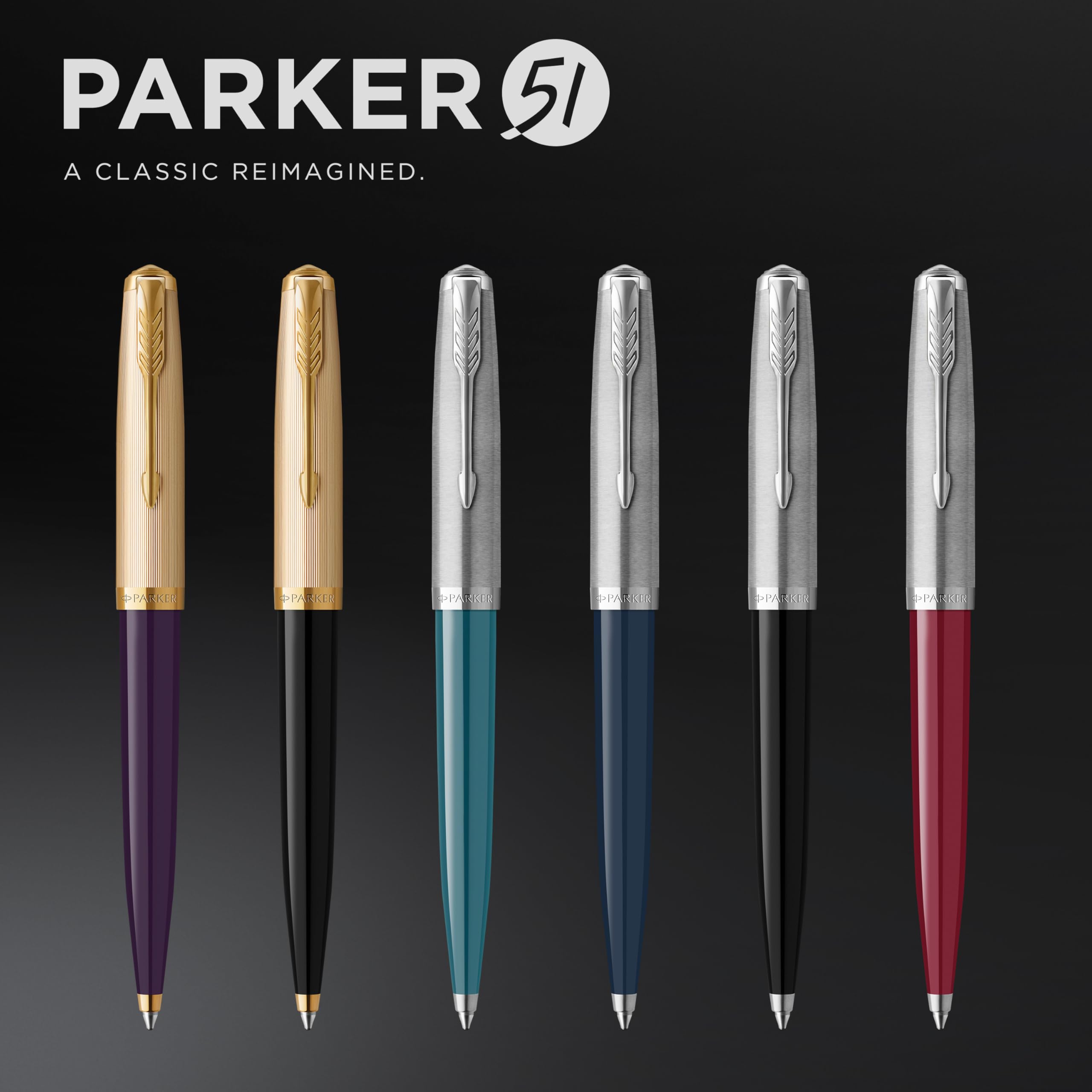 Amazon | PARKER パーカー ボールペン 51 プレミアム ブラックGT 中字