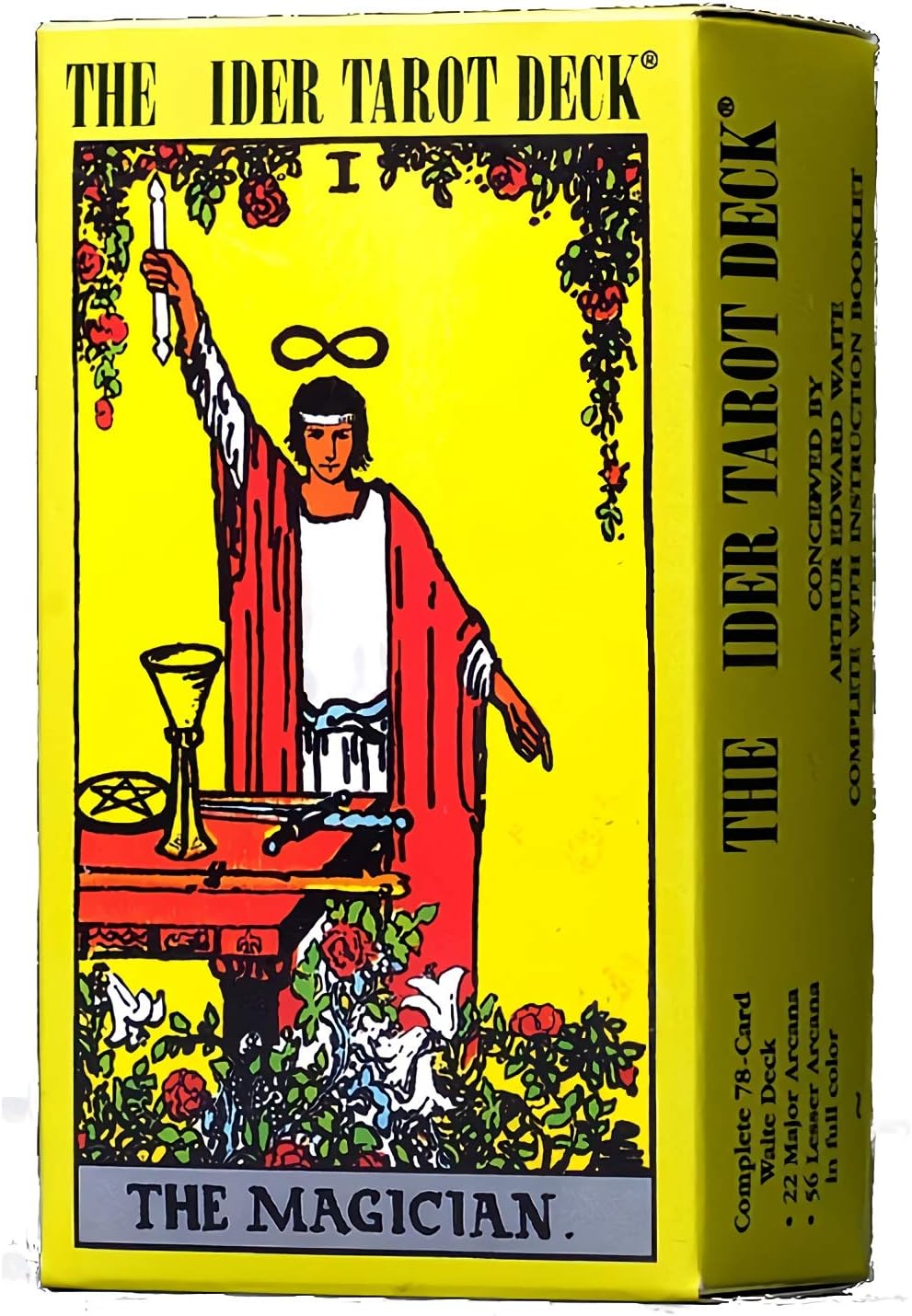 Rider Weights Tarot Deck Large 4.7 x 2.8 inches (12 x 7 cm) (Standard Size, Single Item)