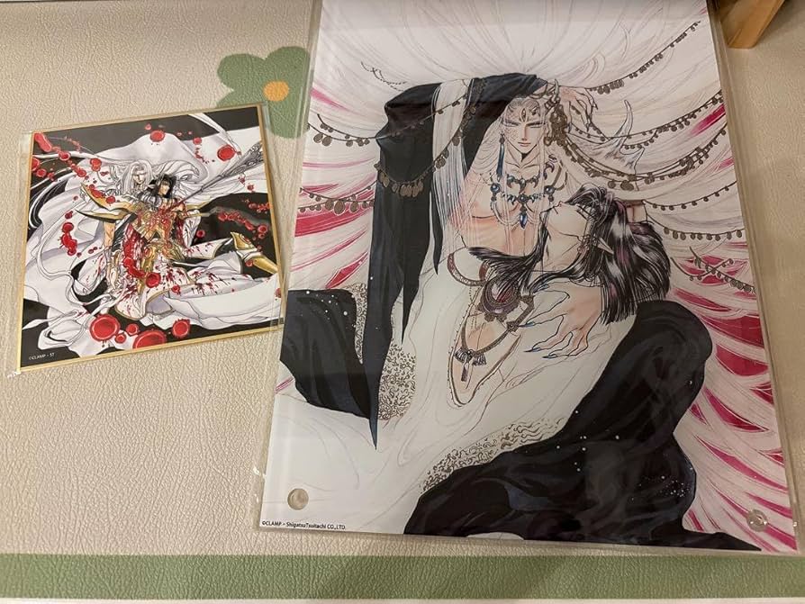 Amazon.co.jp: CLAMP 聖伝 くじ引き堂 BIGアクリルパネル 色紙 阿修羅