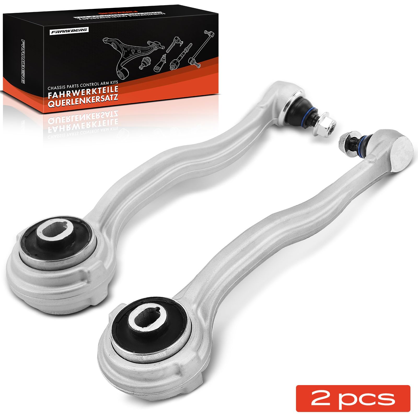 Frankberg 2x Brazo transversal eje Delantero izquierdo derecho Arriba Compatible con Clase C T-Model S204 Clase C Coupé C204 Clase C W204 Clase CLC CL203 Clase C T-Model S203 Replace# RK620086