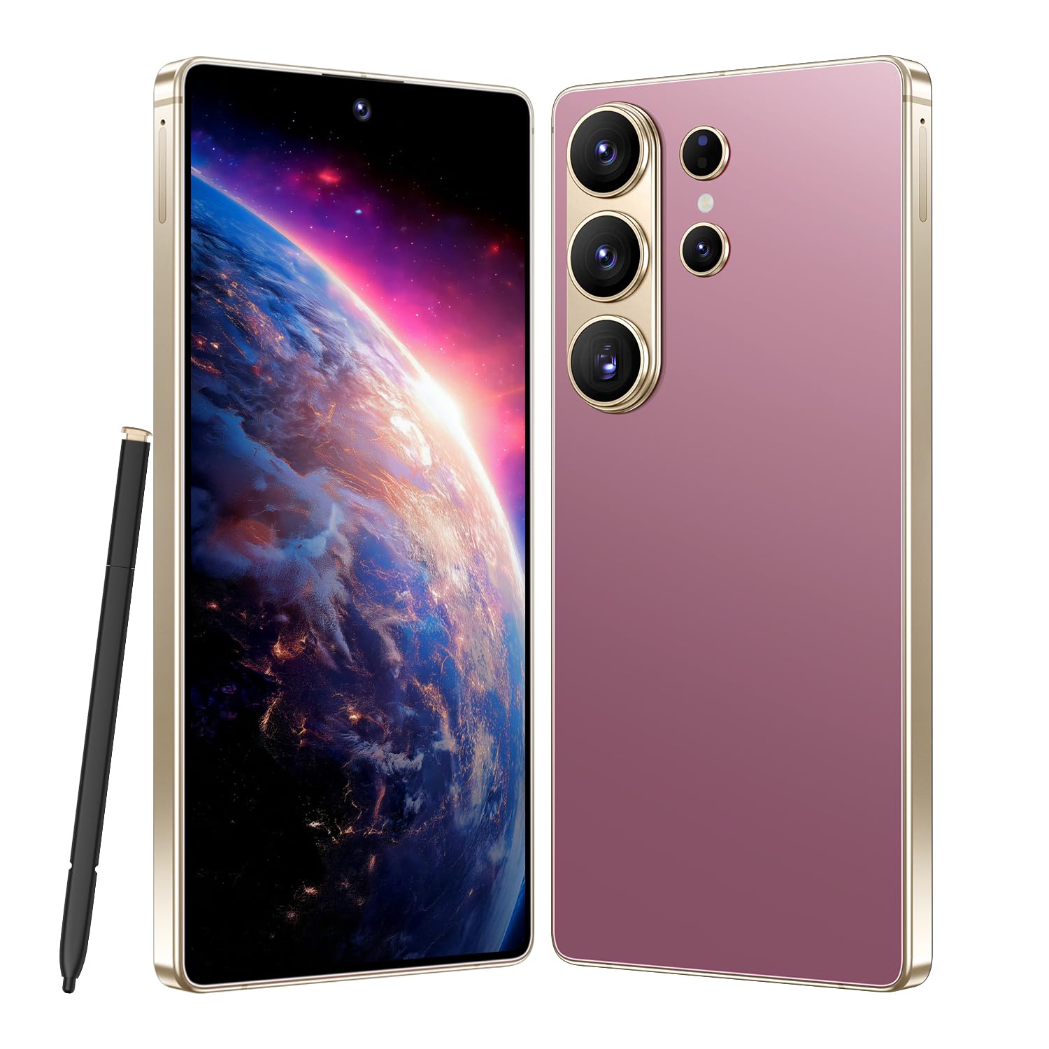 I26 Ultra Unlocked Smartphone,6.99" HD+ Display,Built in Pen,16+512GB Unlocked Phone,Snapdragon 8 Gen4,7000mAh Dual Speakers 5G/Face ID/Fingerprint Lock/Dual SIM/GPS(Gray) — view 13