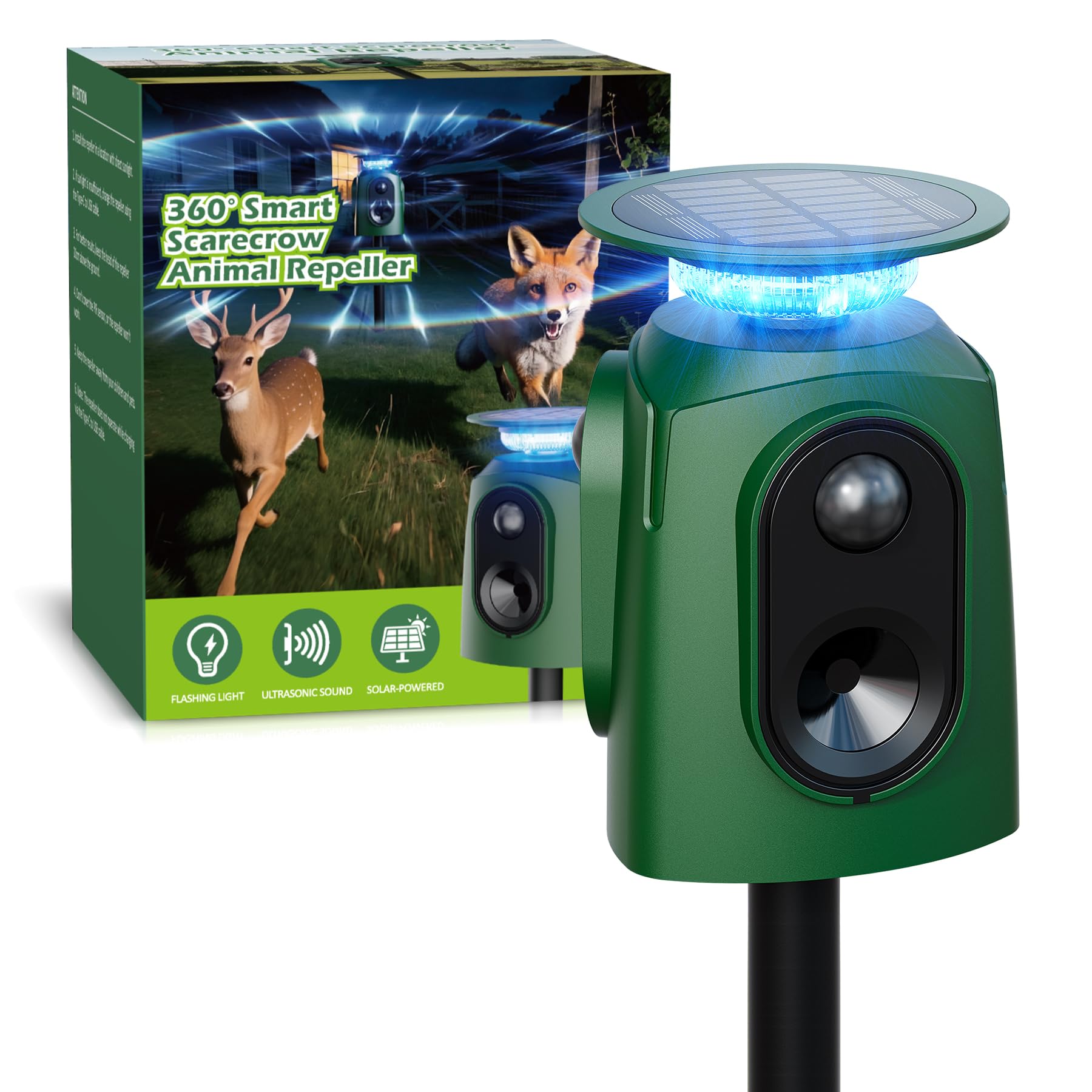 360° Solar Deer Repeller