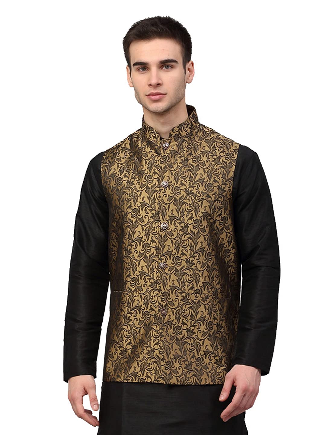 jompers Men's Woven Design Waistcoat-picture-29