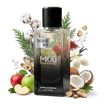 The Grand Move Long Lasting Vanilla, Powdry Extrait de Parfum | Luxury Perfume Inspired by Queening | Unisex Scent for Men & Women