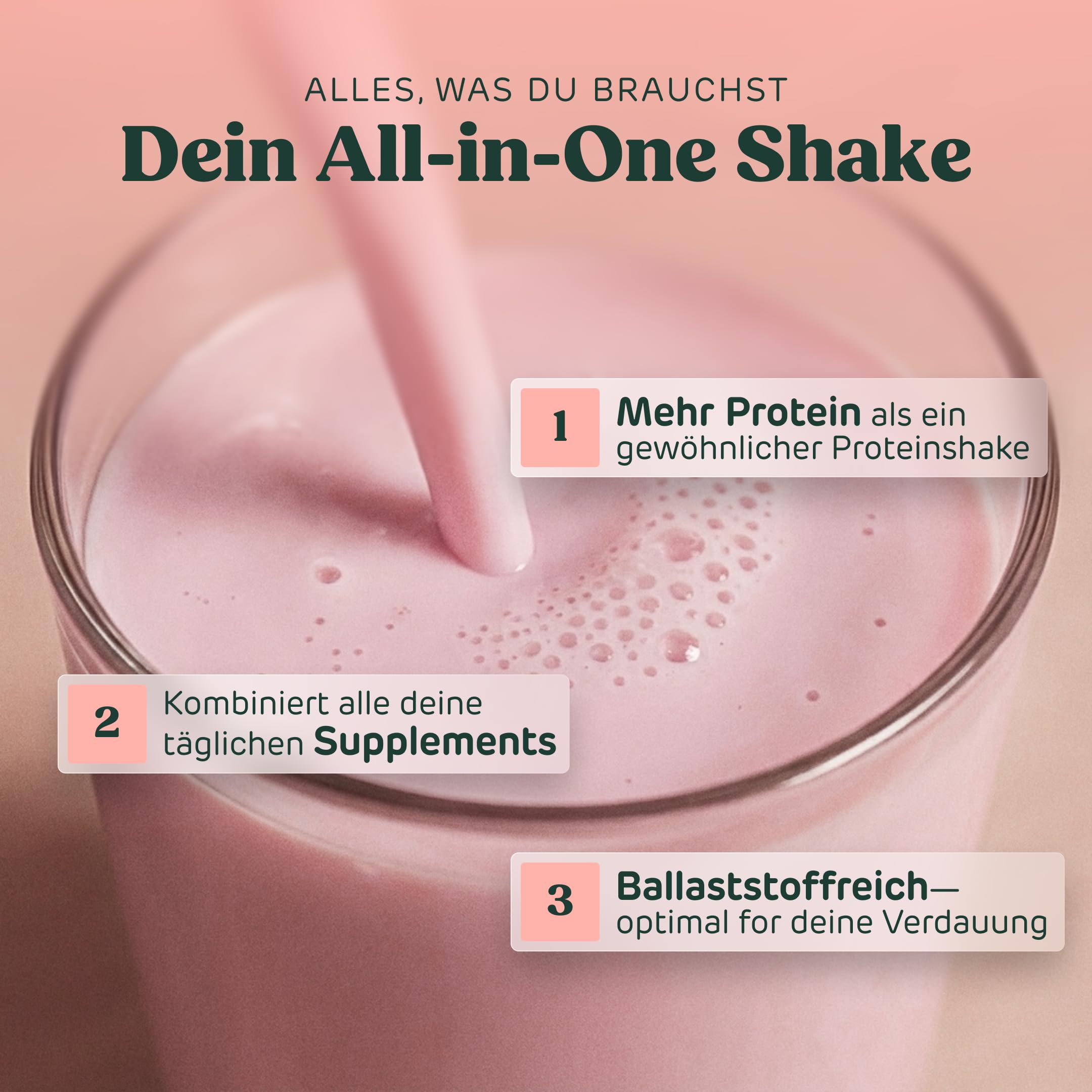 Saturo Astronautennahrung Strawberry | Trinkmahlzeit | 36 g Protein, zuckerfrei, 400 kcal | Trinknahrung Mit Wertvollen Nährstoffen | 6 x 400 ml