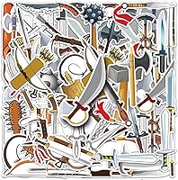 Vista 11 de 50 calcomanías de comida fresca, vegetales, carne, pescado, mariscos, calcomanías de vinilo impermeables para adultos, adolescentes, niños, botellas