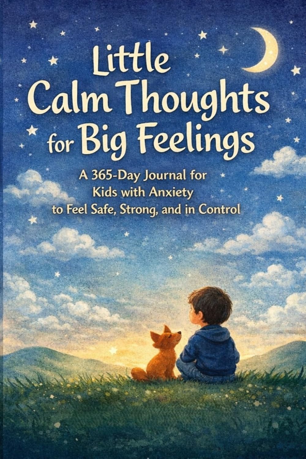 Little Calm Thoughts for Big Feelings: A 365-Day Journal for Kids with Anxiety to Feel Safe, Strong, and in Control