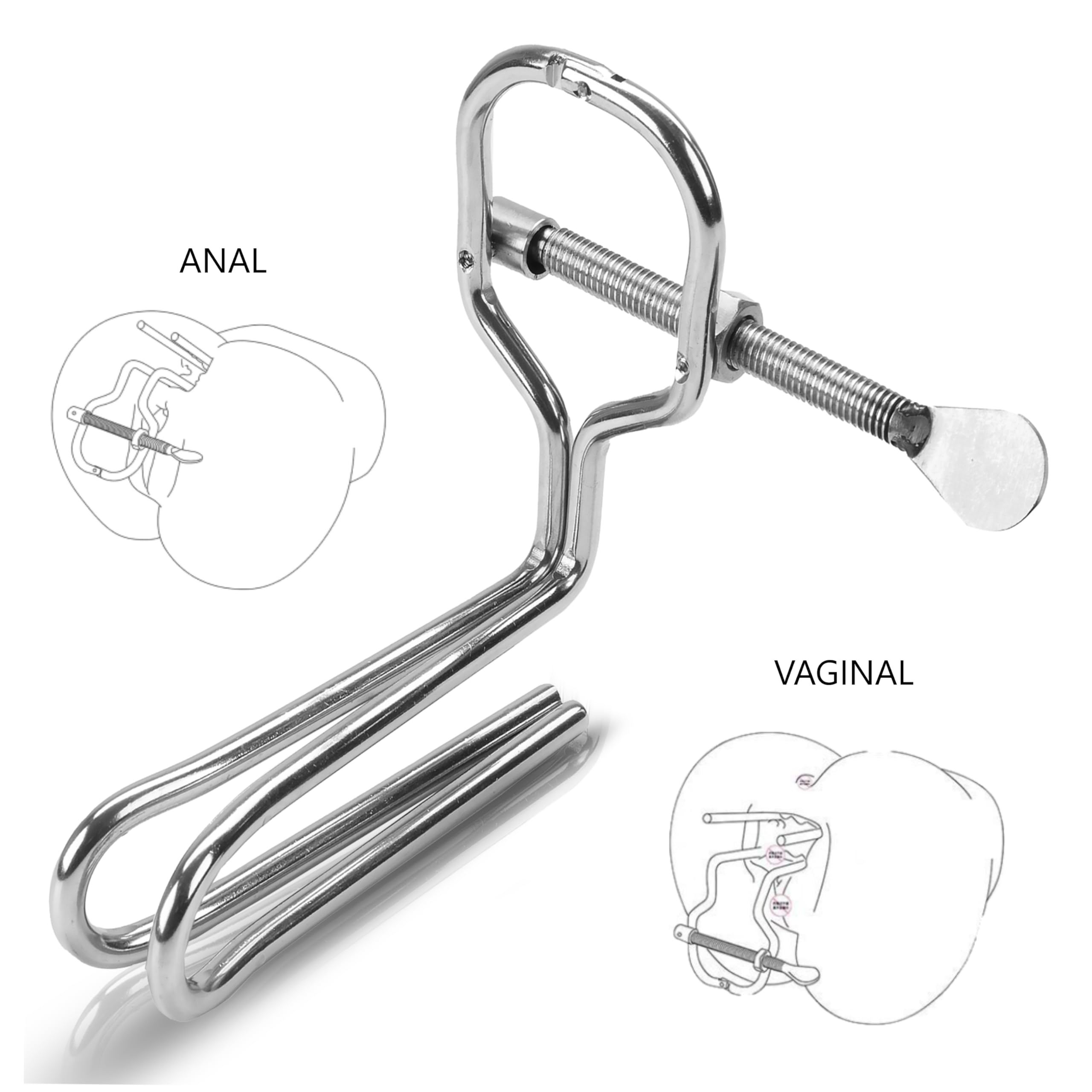 Sex Toy Homme et les femmes 176g Dilatateur Anus XXL Longueur 10.5cm Dilatateur Vaginal Robuste dilatateurs vagin Vaginisme Facile vagininaux et Anal Sex Toys Homme FOPS I38