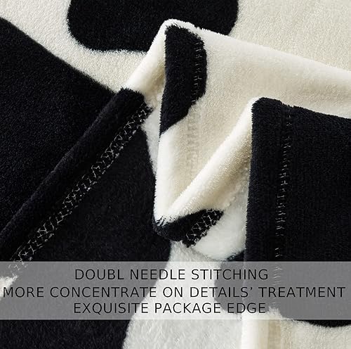 Vista 306 de Hozy - Cobija de forro polar para cama de 330GSM, suave, tela cepillada, muy cálida, para el sofá Gris ceniza