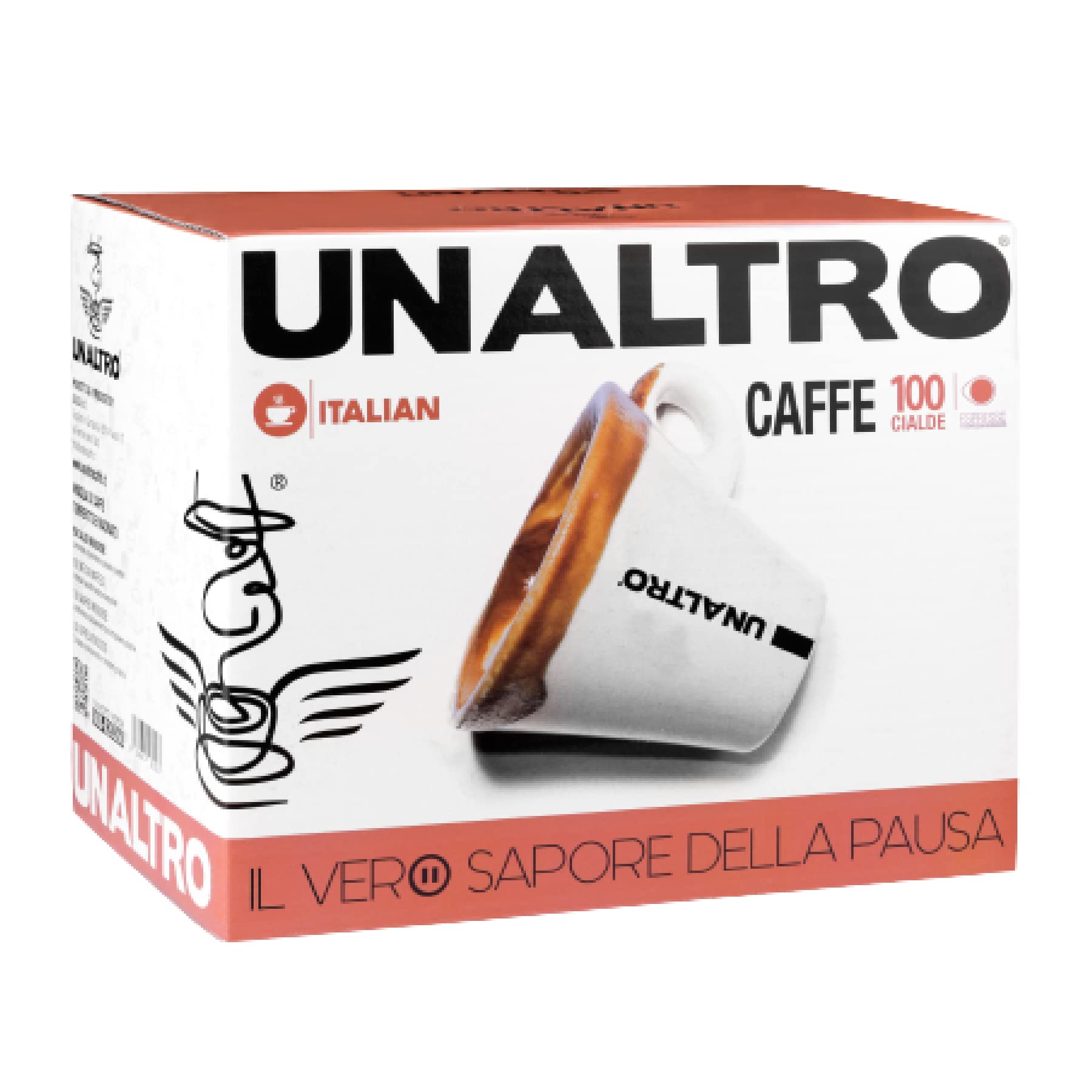 300 monodosis ESE 44 mm UNALTRO Caffe mezcla italiana