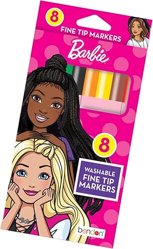 Miniatura 5 de Juego de actividades de calcomanías de Barbie, el paquete incluye calcomanías de Barbie, libro para colorear de Barbie y más (blanco)