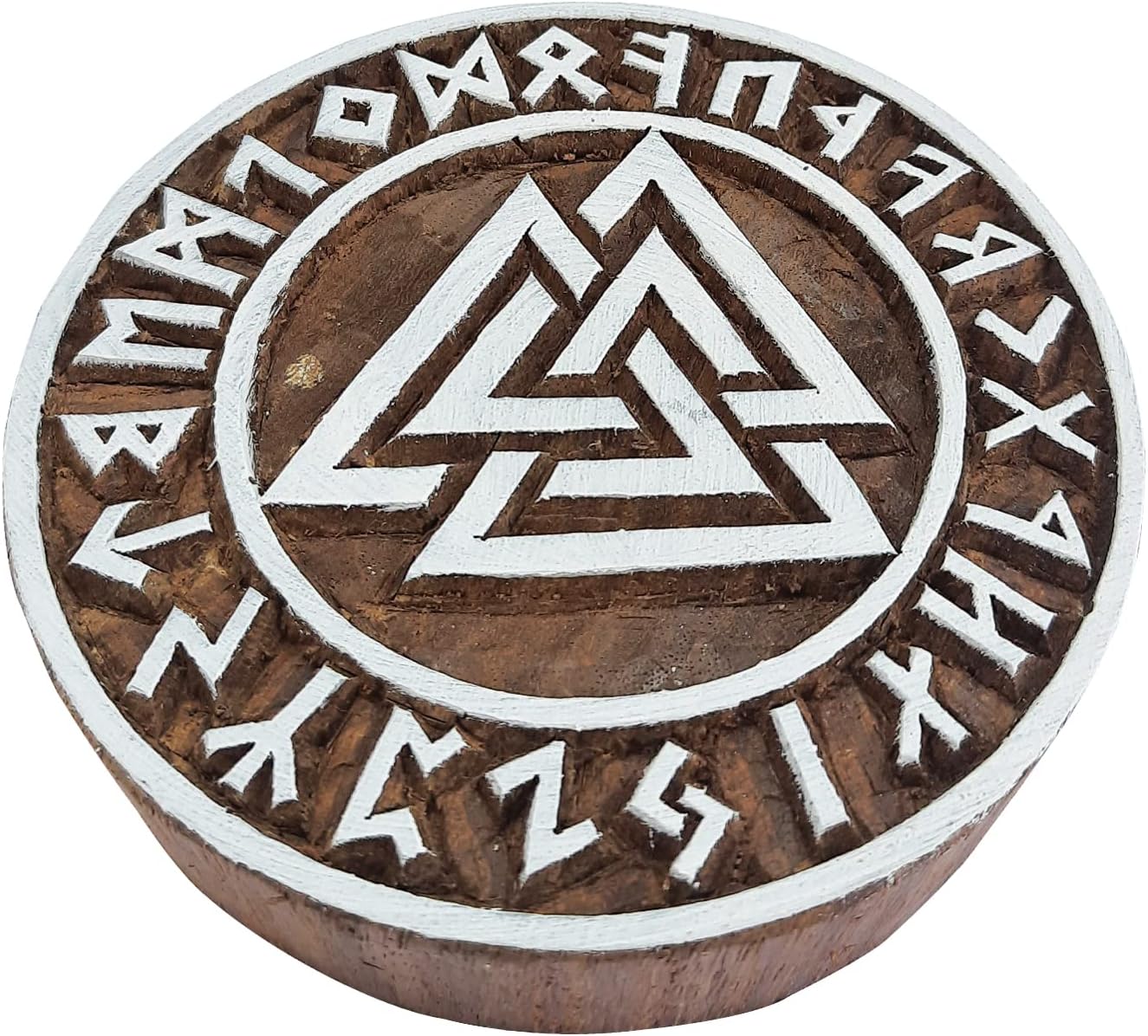 Royal Kraft Wooden Printing Block - DIY Henna Fabric Textile Paper Clay Pottery Stamp ESIBHtag010