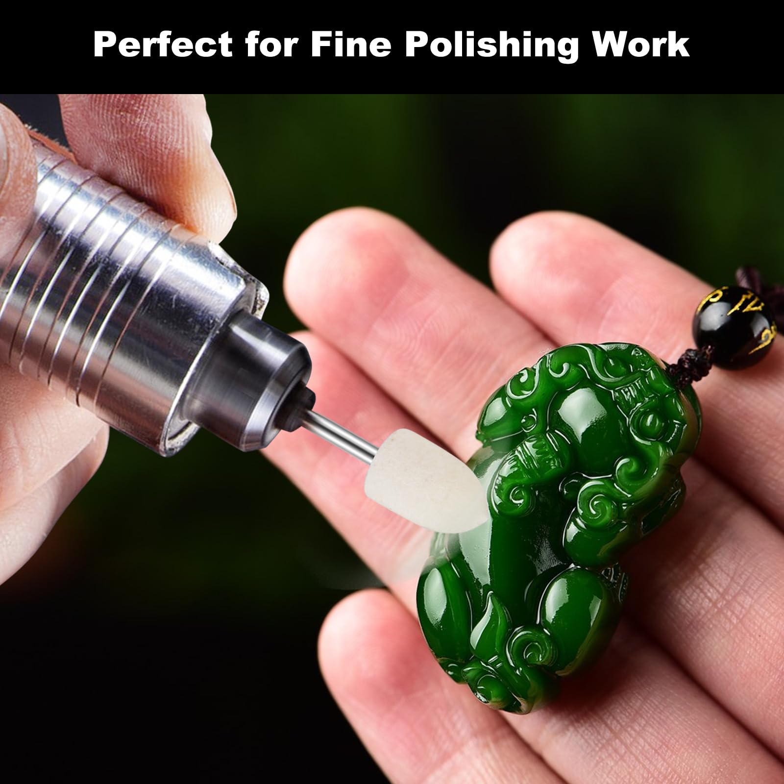 Set 120 Pezzi Dischi Lucidatura Per Dremel - In Lana E Feltro Per Metalli E Gioielli - Foto 7