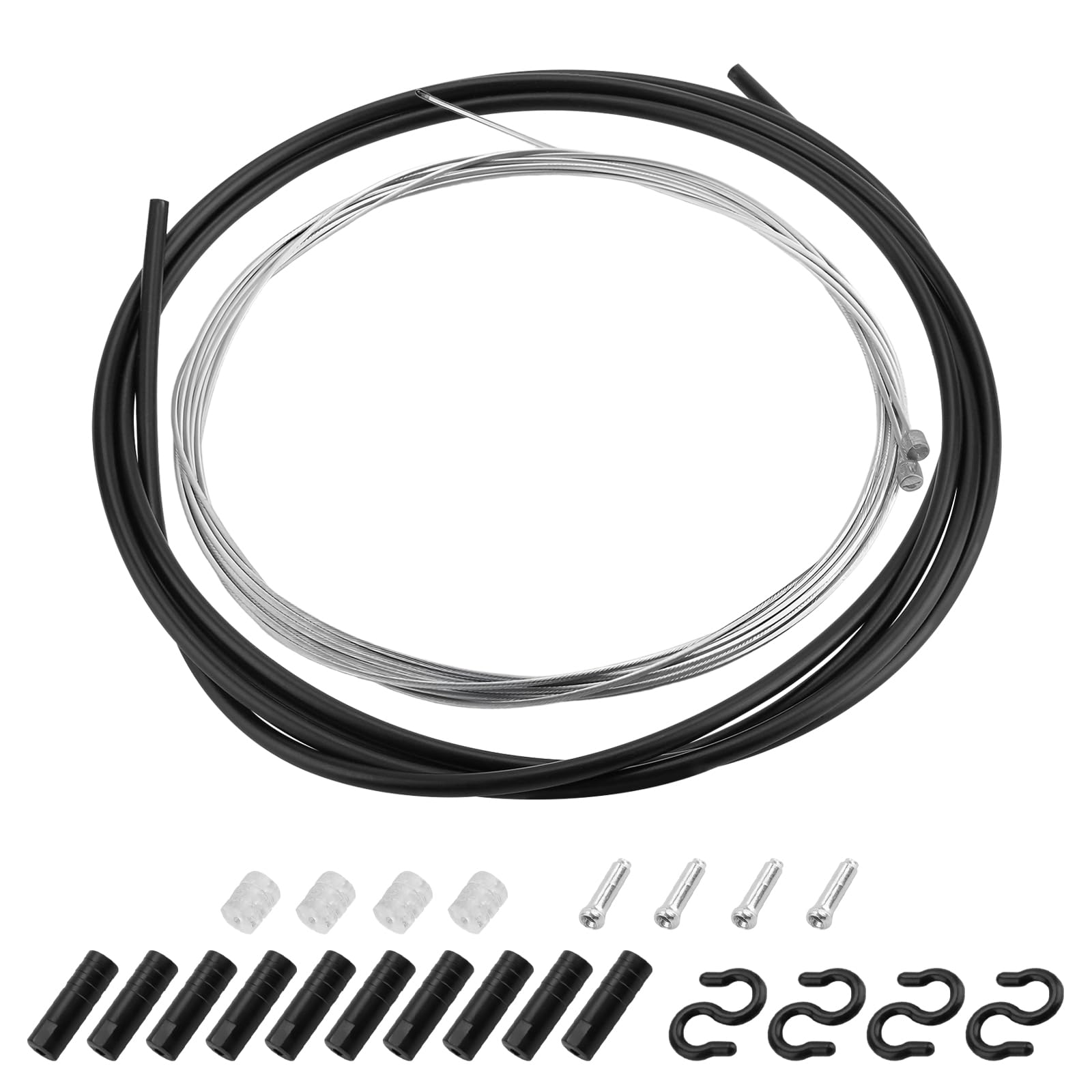 Bike Shift Cable Kit with 2 Galvanised Steel Inner Cables