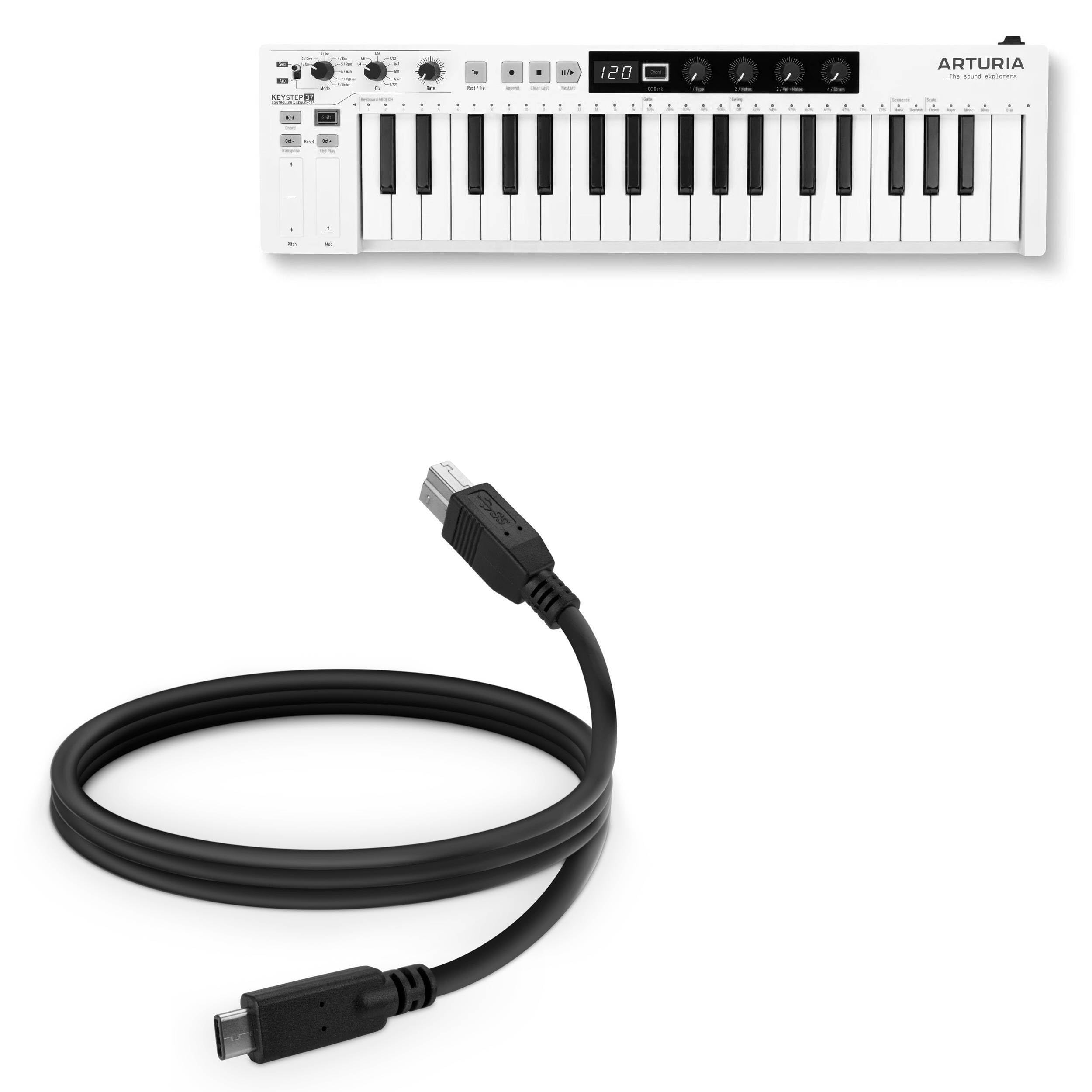 Amazon.com: BoxWave Cable Compatible with Arturia KeyStep 37