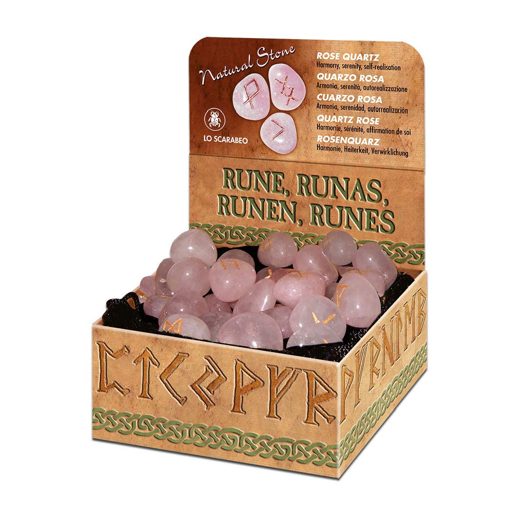 Rune in Quarzo Rosa