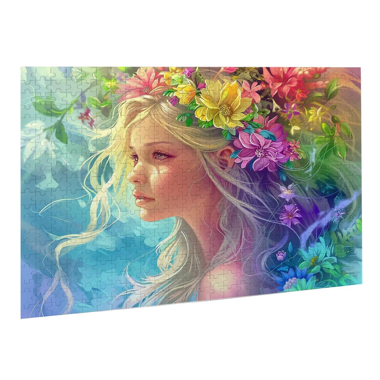 Jigsaw Puzzle, 4000 Pezzi Puzzle Classici, Fiore Puzzle Rilassamento Intelligence, Mpossibile Difficile Puzzles impegnativo per adulti Puzzles per Gioco Familiare, Regalo per Amore Amico Donna. K0F-94