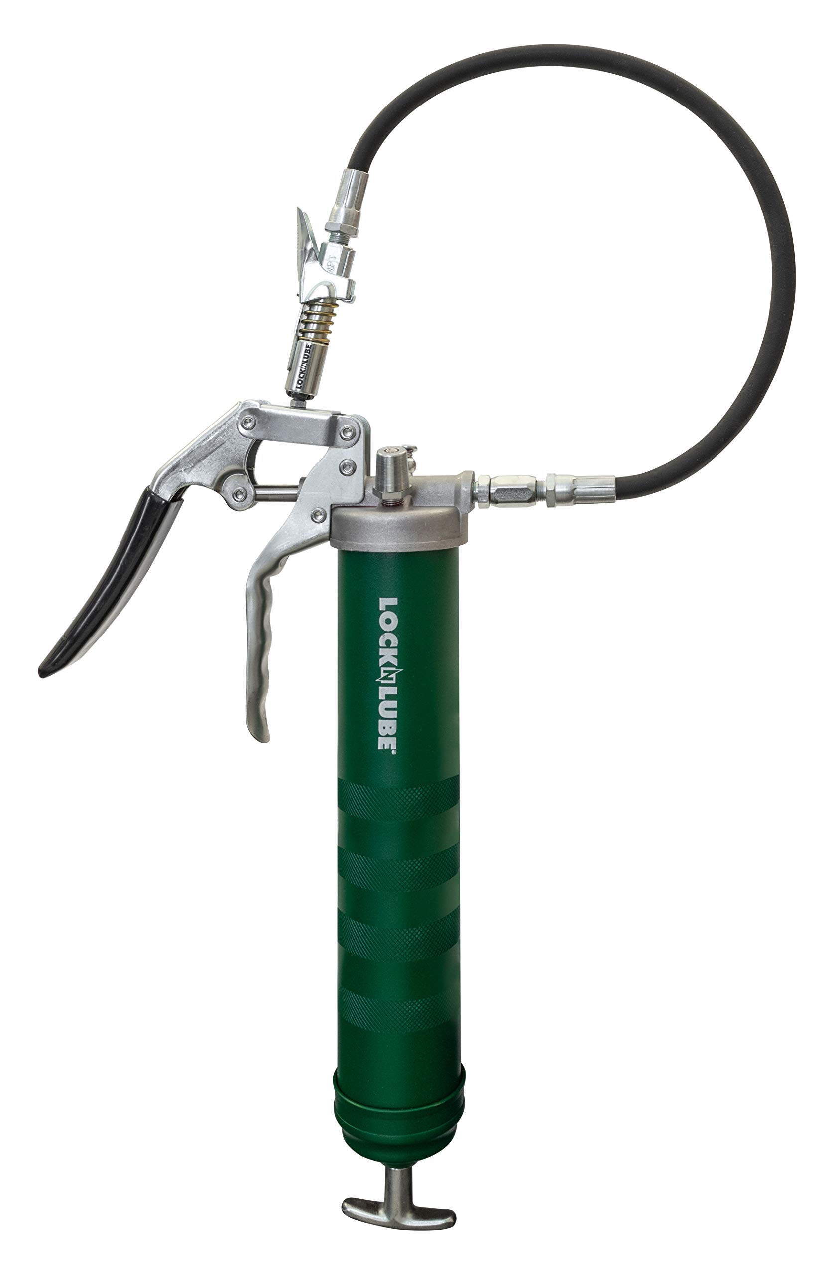 LockNLube PistolGrip Grease Gun. Includes our patented LockNLube