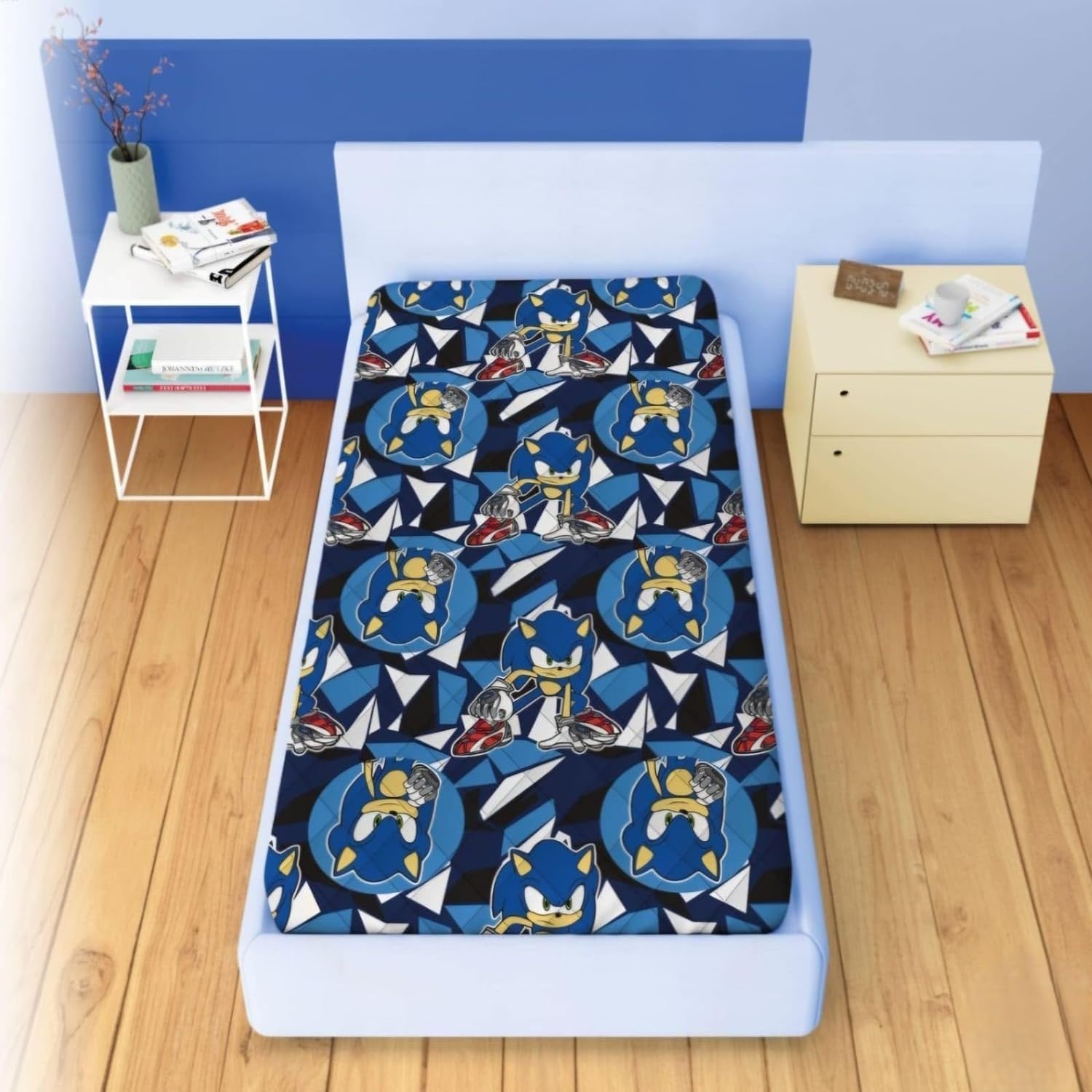 PELLECCHIA 1969| Trapunta Piumone invernale | Stampa Piazzata per letto Singolo 170 x 260 cm compatibile con (SONIC)
