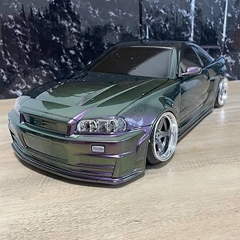 Amazon.co.jp: タミヤ 日産 スカイラインgt-r r34 1/10 ラジコンボディ