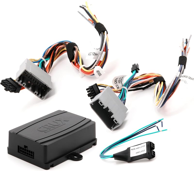 Interface de substituição de rádio Crux SOOCR-26 para Chrysler, Dodge e Jeep – 1 unidade