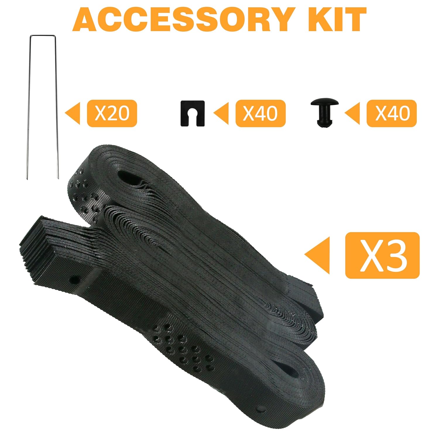 Sunnyglade 2 Thick Ground Grid 40 x 4 FT, Gravel Retainer 1880 LBS Per Sq ft, Geo Grid Driveway Stabilization for DIY Patio Walkway Driving RV Parking Slopes and Garden (Black, 4 x 40FT)