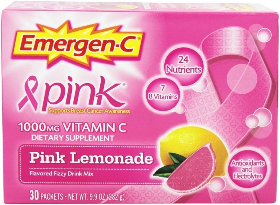 Alacer Emergen C Pink Lemonade 30 PKT