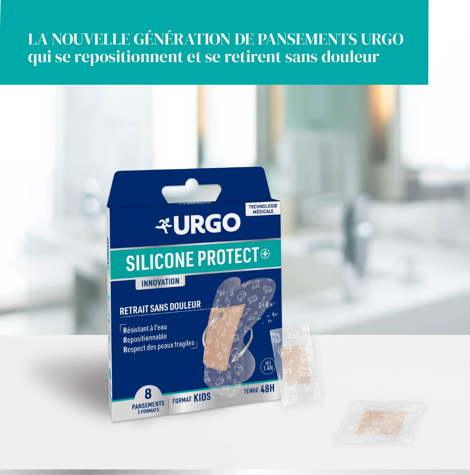 URGO - Pansements SILICONE - 5
