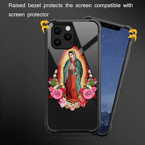 Miniatura 3 de CARLOCA Funda compatible con iPhone 13 Pro Max, diseño gráfico de identidad de dama de flores, a prueba de golpes, antiarañazos, para iPhone 13 Pro