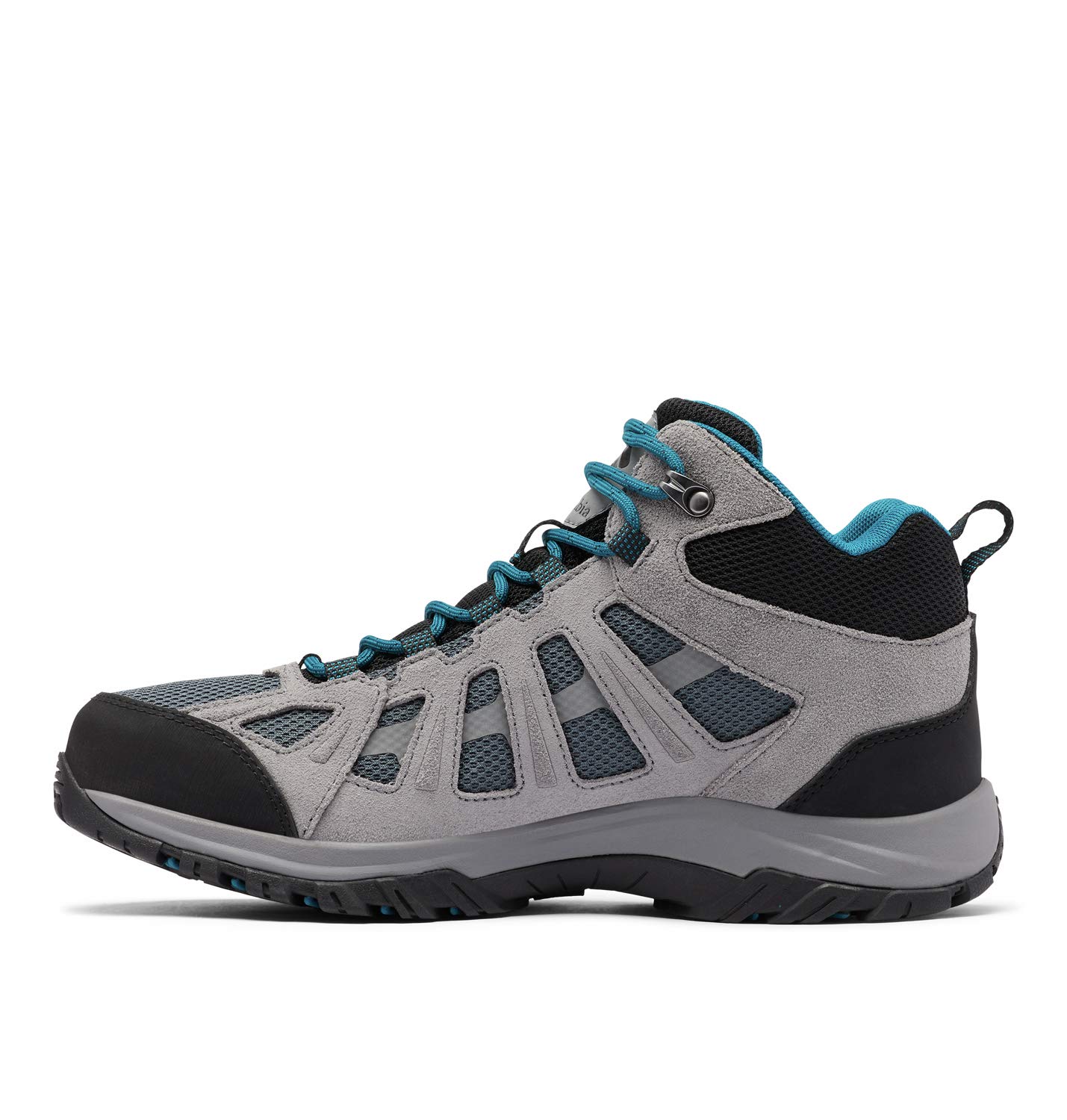 Columbia REDMOND III MID WATERPROOF Chaussures Montantes De Randonnée Et Trekking imperméables Homme, Gris (Graphite x Black), 44 EU