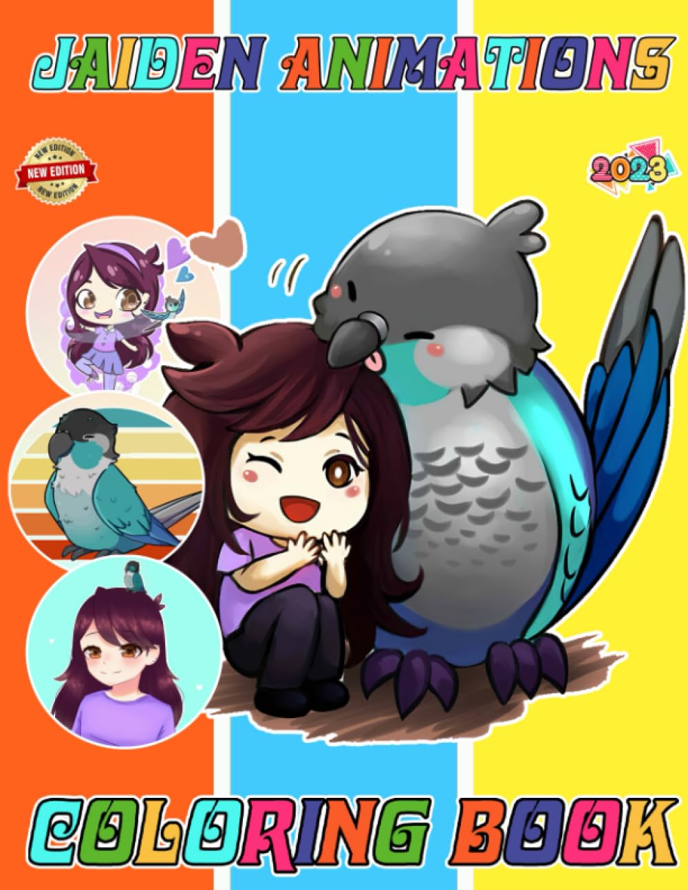 Jaiden Animations Coloring Book Cute Character for Fan Teen Men Women: 30+ Great Coloring Pages For Kids, Teens, Adults. Beautiful And Exclusive ... Your Creativity And Create Your Masterpieces