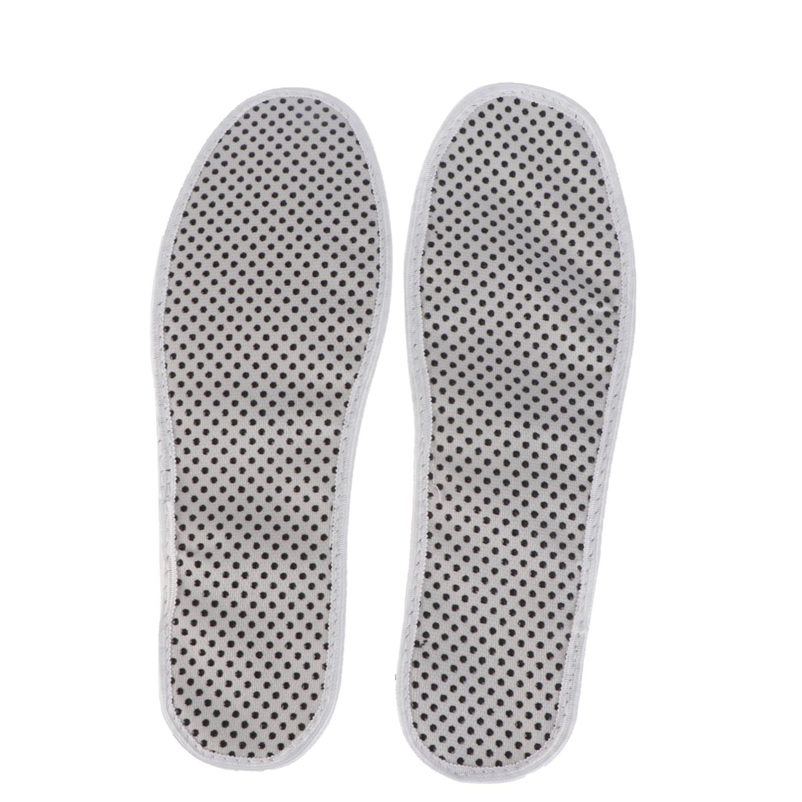 FRCOLOR Pair Insole Foot Pads for of Feet Magnetic Massage Foot Inserts Warm Shoe Inserts Slipper Soles for Crochet Thermal Shoe Inserts Thermal Foot Inserts White Warmer Heating