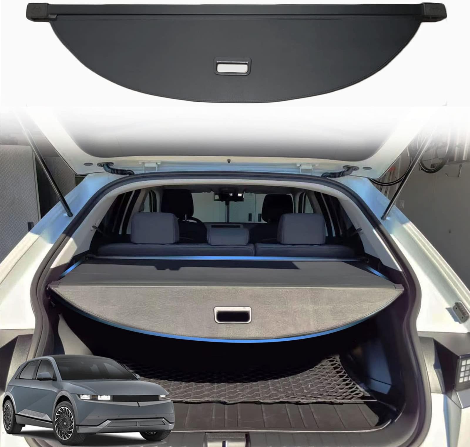 Amazon.com: Topraco Cargo Cover for Hyundai Ioniq 5 Accessories 2022 ...