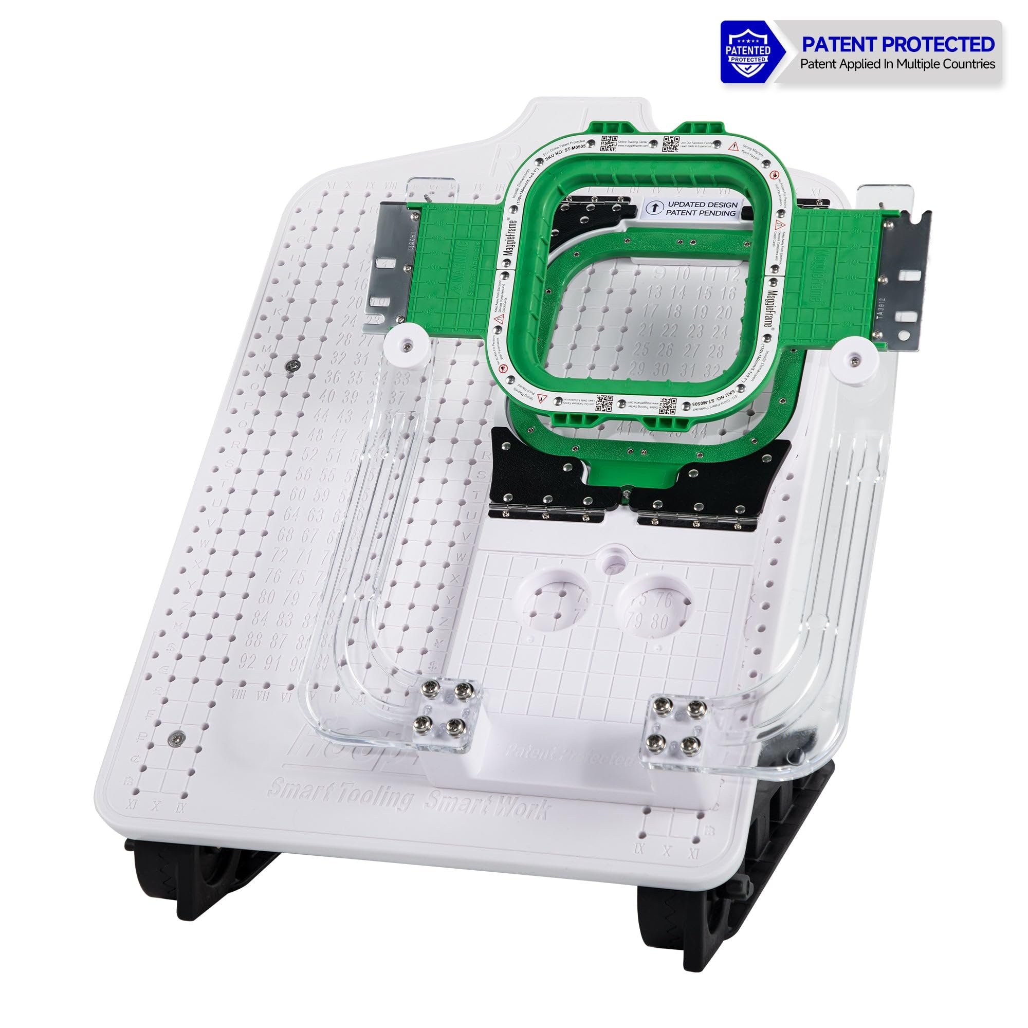 Brewland Kit stazione con telaio magnetico da ricamo 130x130mm per Ricoma