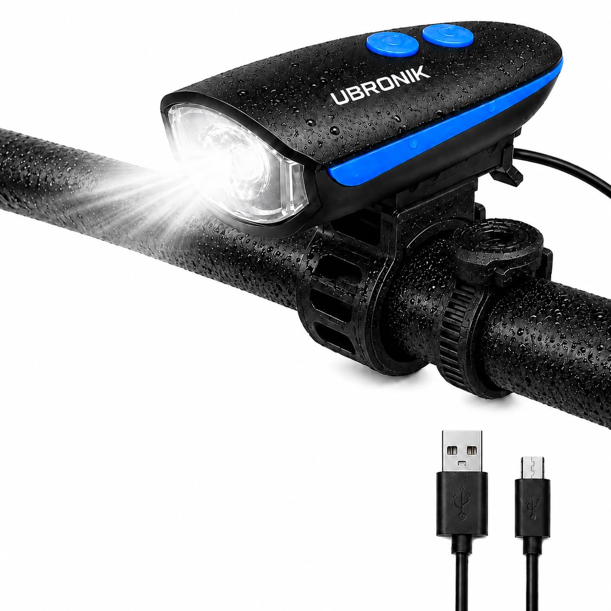 𝟑-𝐢𝐧-𝟏 𝐑𝐞𝐜𝐡𝐚𝐫𝐠𝐞𝐚𝐛𝐥𝐞 Cycle Light with Horn, 𝟐𝟓𝟎 𝐋𝐮𝐦𝐞𝐧 Super Bright Bicycle Headlight(3 Light Mode), 𝟒𝟖 𝐡𝐫𝐬 𝐁𝐚𝐭𝐭𝐞𝐫𝐲 𝐥𝐢𝐟𝐞, Ideal for Night Riding & Cycling-image-23