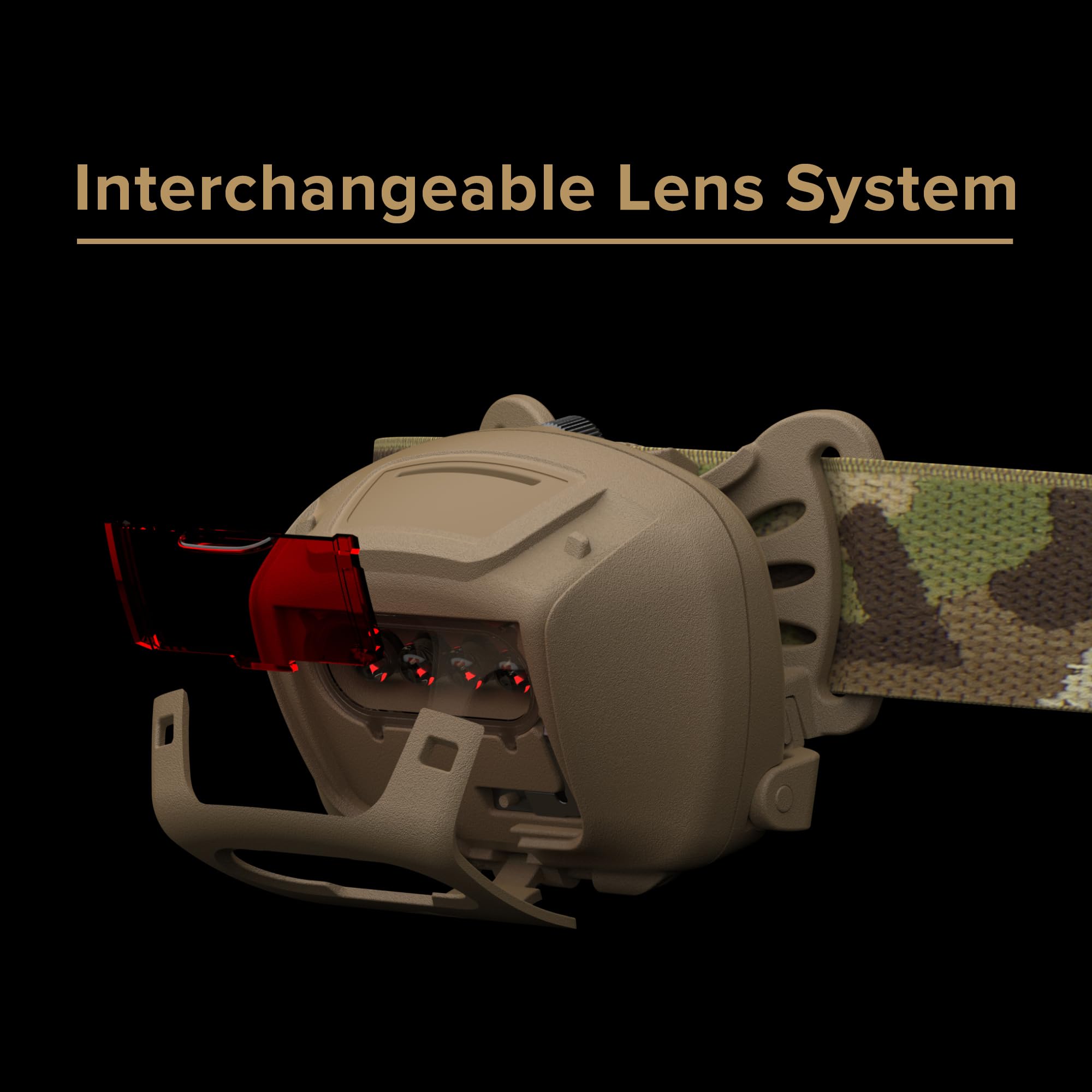 Princeton Tec Quad Tactical MPLS Linterna Frontal LED