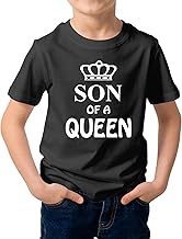 Caseria Kid's Cotton Graphic Printed Half Sleeve T-Shirt - Queen Son