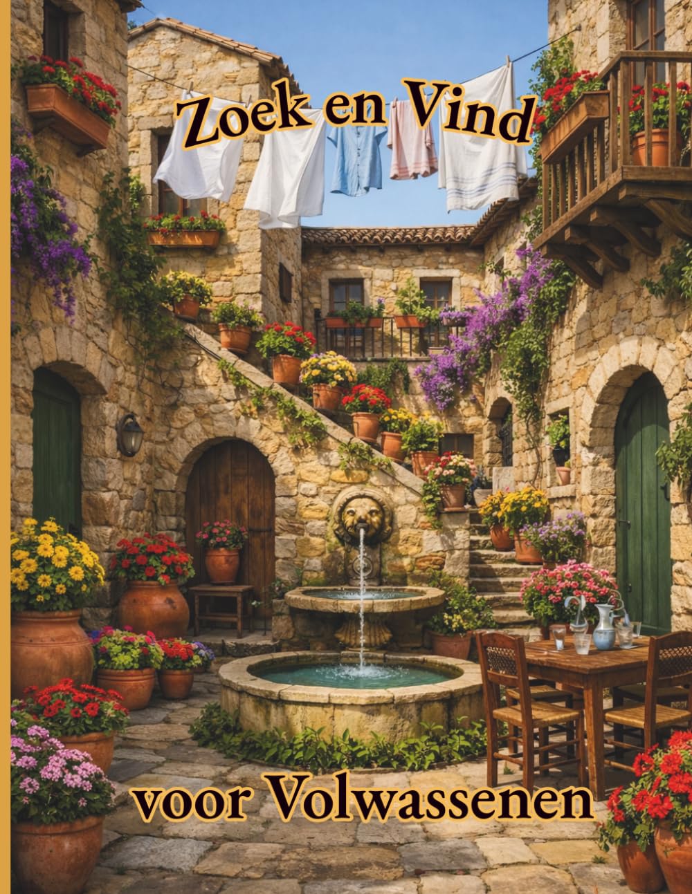 Zoek en Vind Voor Volwassenen: 20 Zoek en Vind Puzzels in Groot Formaat met 32 Verborgen Objecten in Elke Afbeelding – Een Ontspannende Hersentraining voor Volwassenen en Senioren