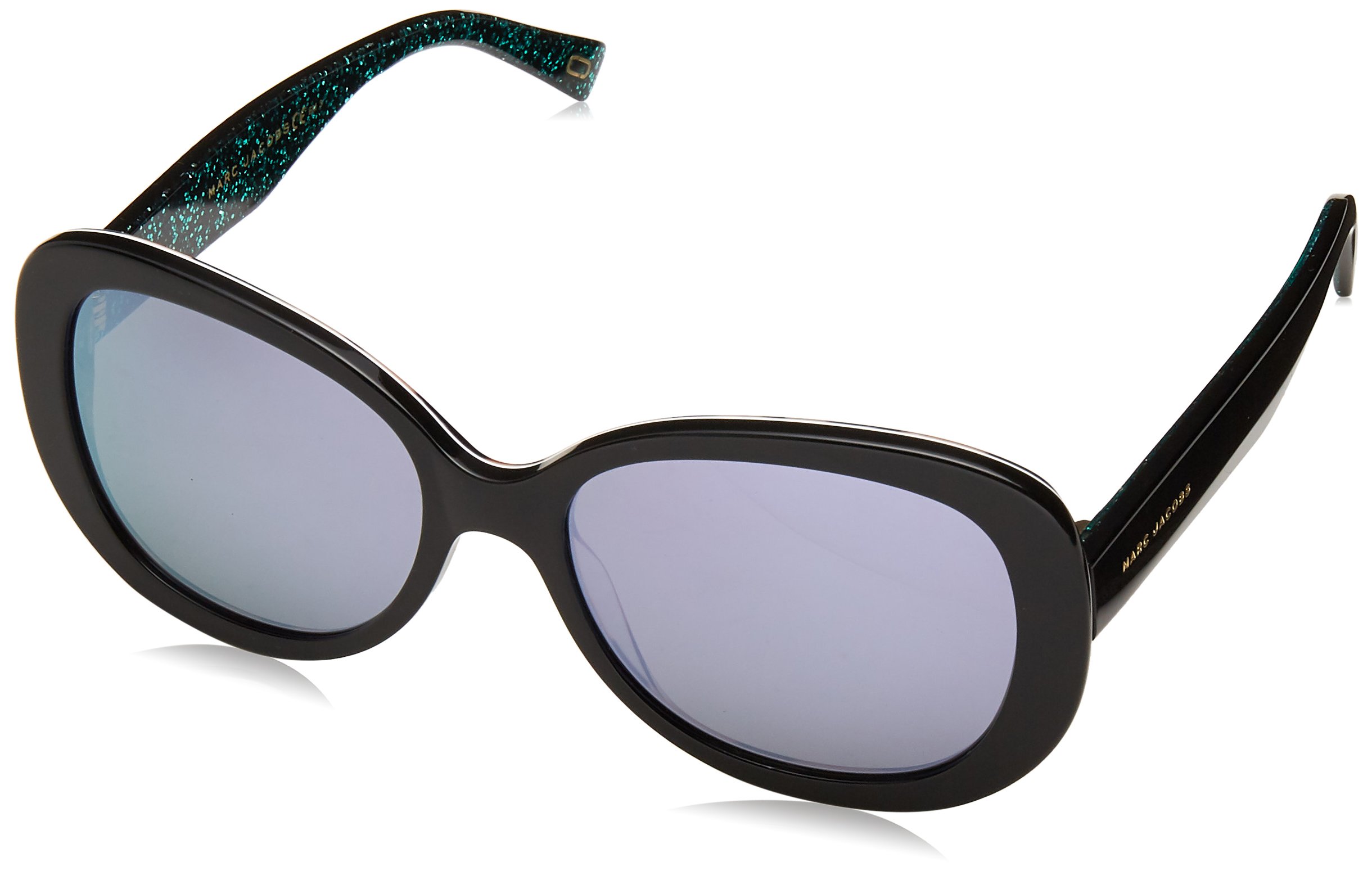 Marc JacobsWomen's Marc 261/S 3J 2PO 56 Sunglasses, Black (Blei Animal/Bl Blue)