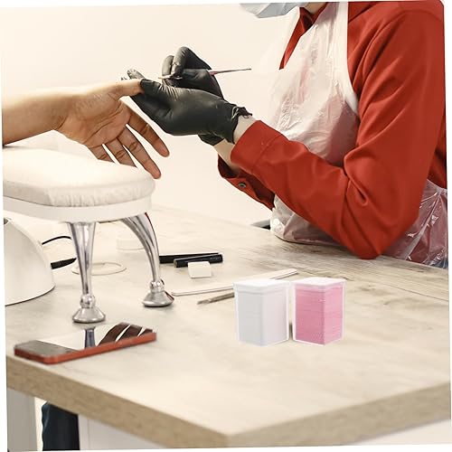 Professional Nail Wipes for Lint Removal Eyelash Extension Cleaning Pads Nail Polish Remover Non-Woven Fabric