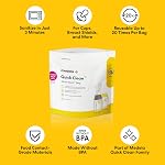Medela Quick Clean Microwave Sterilizer Bags for Bottles and Breast Pump Parts, Reusable Up to 20 Times Per Bag, Food-Grade Material, Made Without BPA, Pack of 5