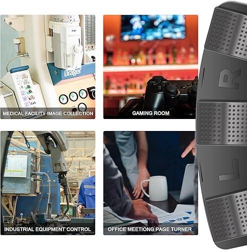 Miniatura 7 de Pedal de pie PC Interruptor de pie Triple Teclado programable Tecla de acceso rápido modificada para requisitos particulares Videojuego Oficina