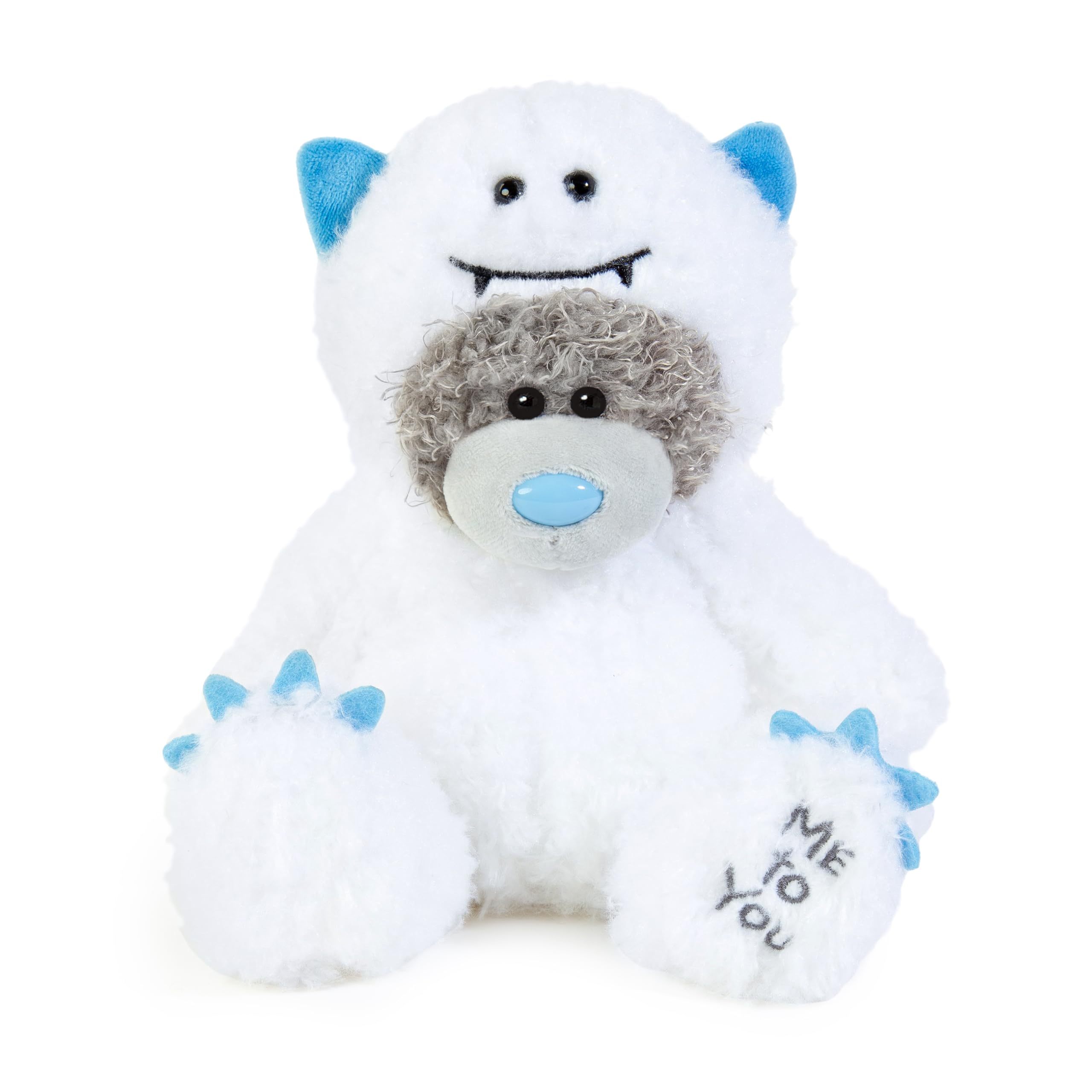 Me to You Cute Abominable Snowman Tatty Teddy 17cm-High Bear - Official Christmas Plush Collection