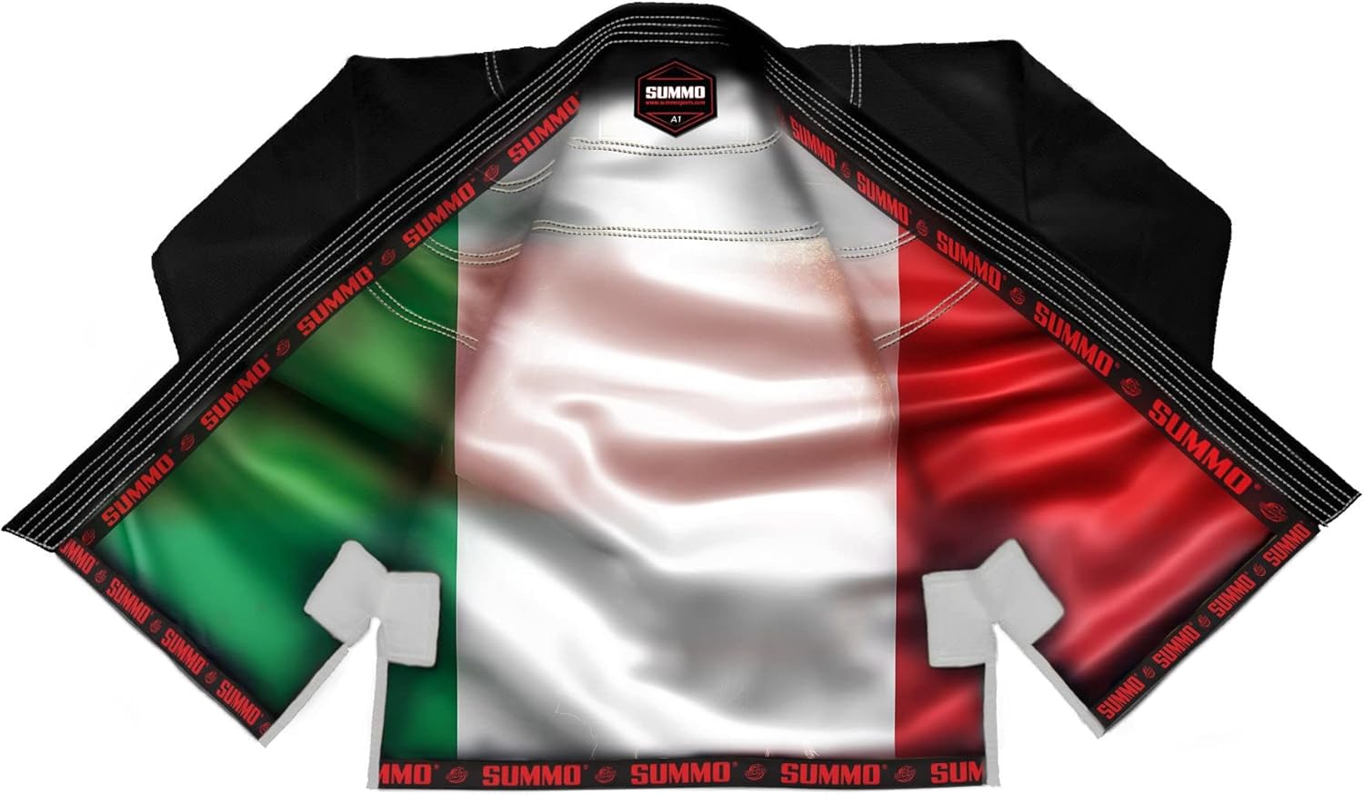 Summo Sports Italian Black Sublimation Bjj Gi