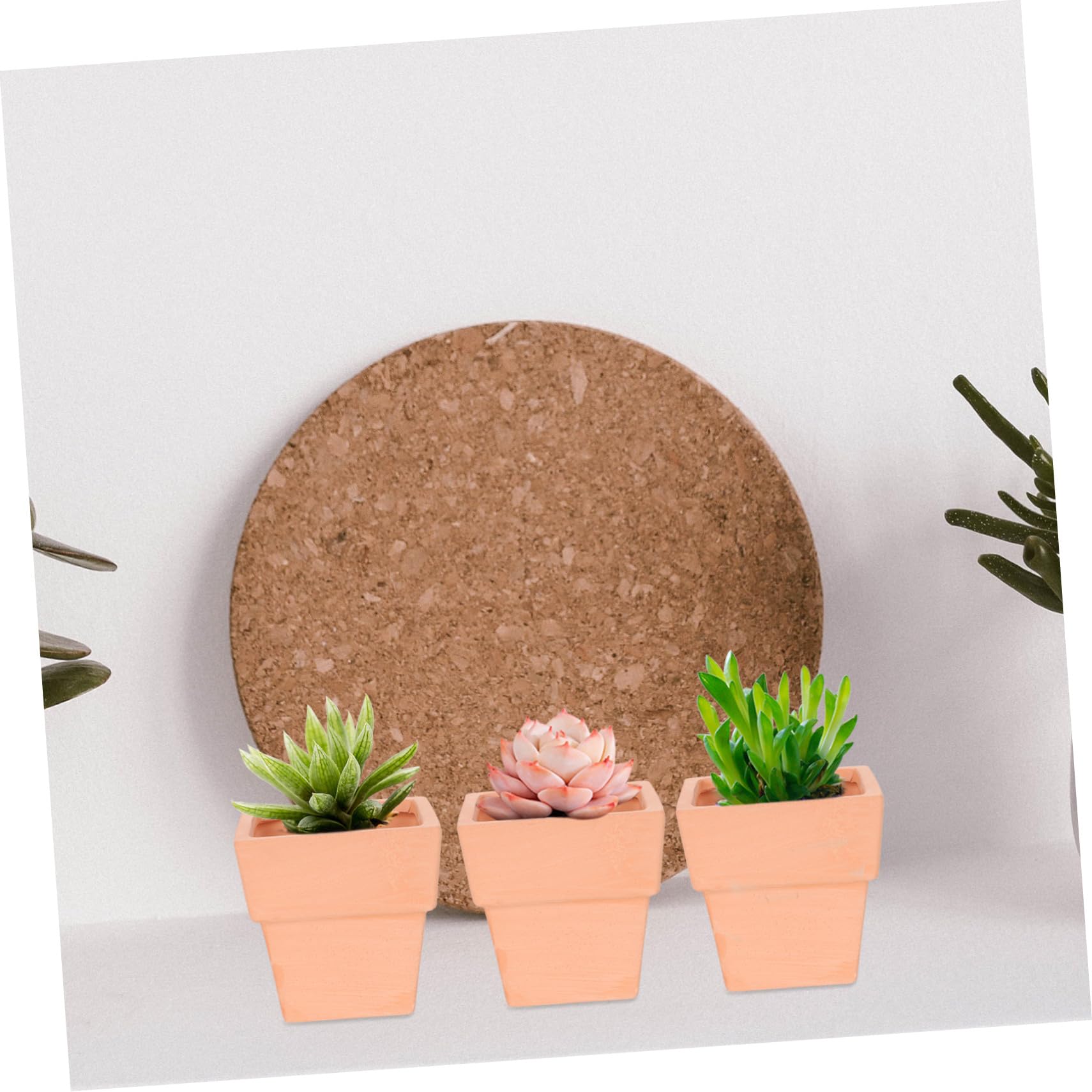 Happyyami 4szt Czerwone Ceramiczne Kwadratowe Doniczki Do Roślin Małe Doniczki Do Bonsai Dekoracyjne Doniczki Bez Zapachu