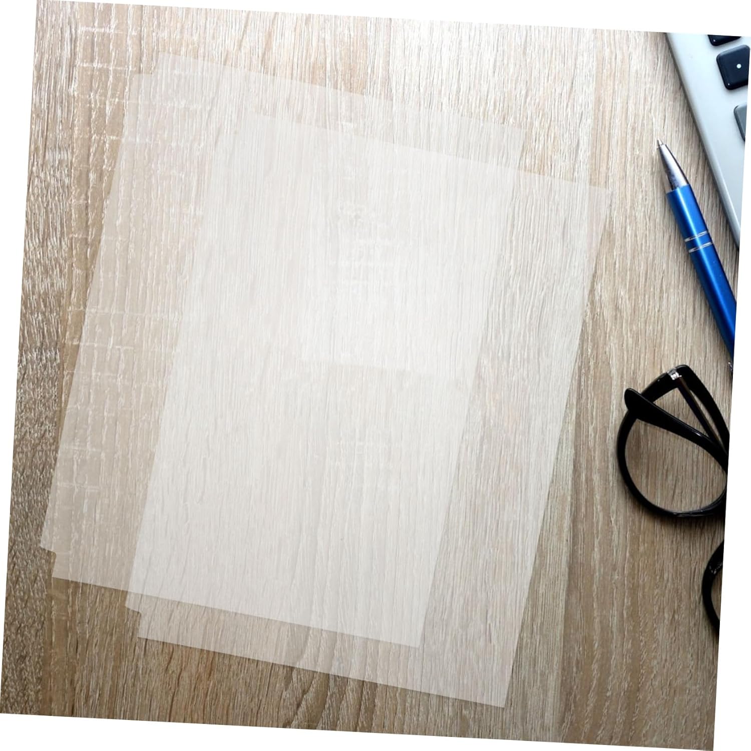 60pcs Double Sided Photo Album Refill Pages Clear PVC Sleeves for Photos Postcards Slot Design Clear Protectors for Home Memories