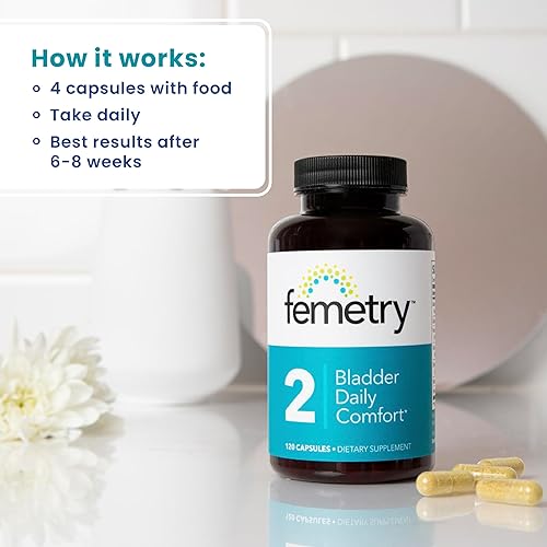 Miniatura 3 de Life Seasons Femetry Vejiga Confort Diario  Alivia la Irritación  Apoya la respuesta inflamatoria saludable e histamina  Promueve la salud del